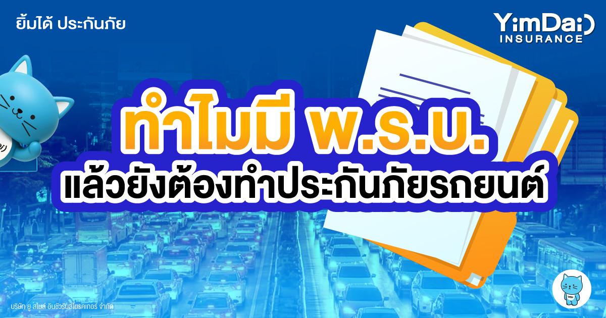 มี พ.ร.บ. แล้ว ยังต้องทำประกันรถยนต์ไหม? เข้าใจให้ชัดก่อนตัดสินใจ
